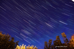 Filé d'étoiles sur Orion, le Taureau, les Hyades et Pléiades le 24/10/2015
