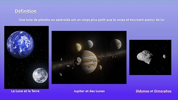 Les nouvelles du ciel et les lunes du système solaire