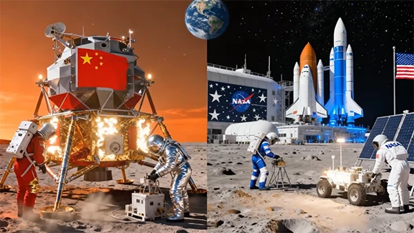 Les nouvelles du ciel et une guerre nucléaire sur la Lune en 2030 ?